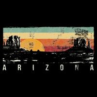 Vintage Arizona AZ Button