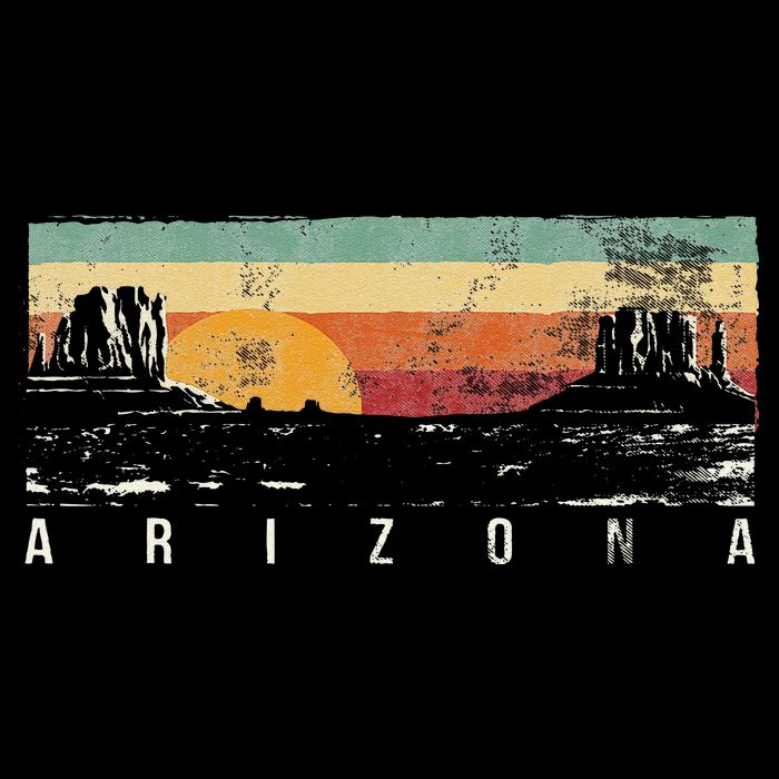 Vintage Arizona AZ Button