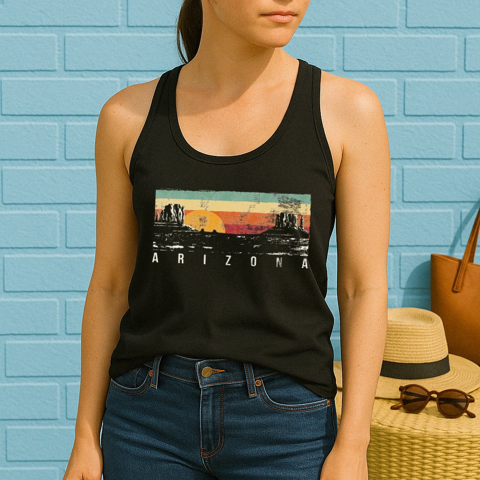 Vintage Arizona AZ Womens Tank Top