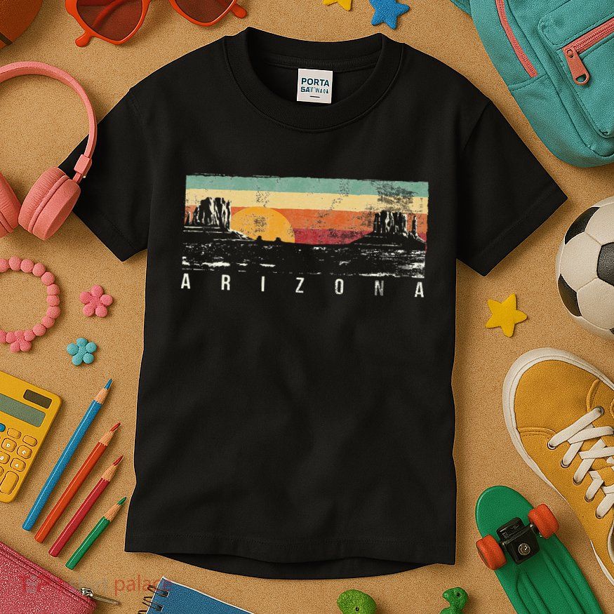 Vintage Arizona AZ Kids T-Shirt
