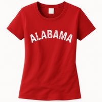 Vintage Alabama Alabama Red Womens T-Shirt