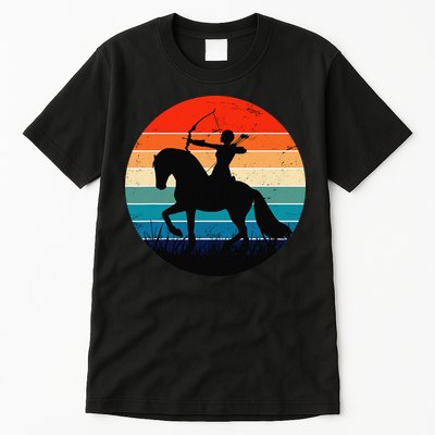 Vintage Arrow Archer Zodiac Sign Horoscope Sagittarius Tall T-Shirt