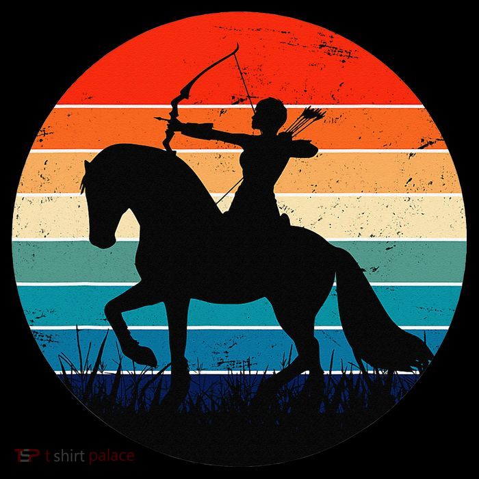 Vintage Arrow Archer Zodiac Sign Horoscope Sagittarius Tall T-Shirt