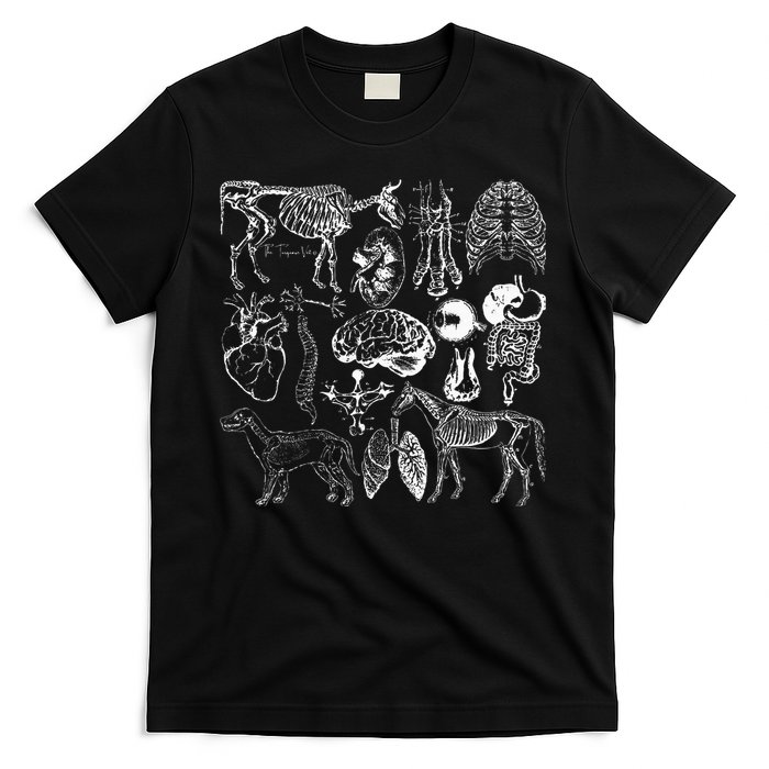 Veterinary Anatomy Animal Design T-Shirt