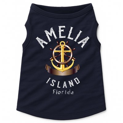 Vintage Athletic Amelia Island Florida Doggie Tank