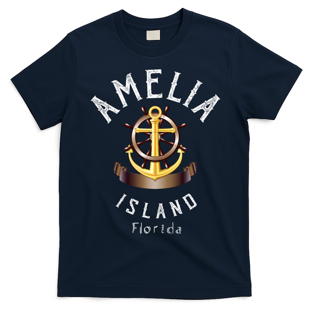Vintage Athletic Amelia Island Florida T-Shirt