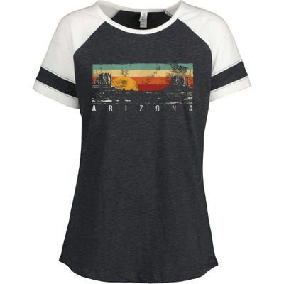 Vintage Arizona Az Enza Ladies Jersey Colorblock Tee