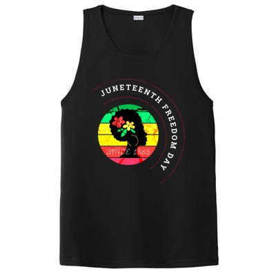 Vintage African American Black Freedom Day Junenth Gift PosiCharge Competitor Tank