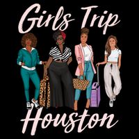 Vacationing African American Black Women Trip Houston Wool Snapback Cap