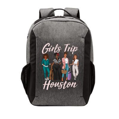 Vacationing African American Black Women Trip Houston Vector Backpack