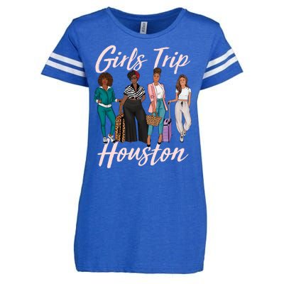 Vacationing African American Black Women Trip Houston Enza Ladies Jersey Football T-Shirt