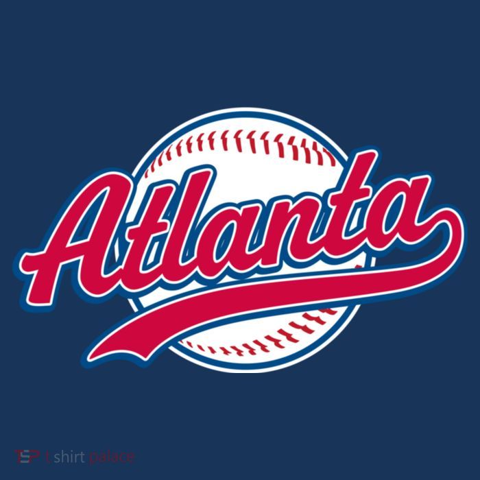 Vintage Atlanta Baseball Tall T-Shirt