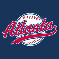 Vintage Atlanta Baseball Toddler T-Shirt