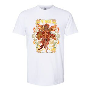 Virgo Anime Birthday Fairy Fairies Virgo Black Gift Softstyle CVC T-Shirt