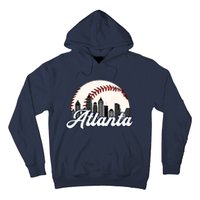 Vintage Atlanta Baseball Team Braves Hoodie