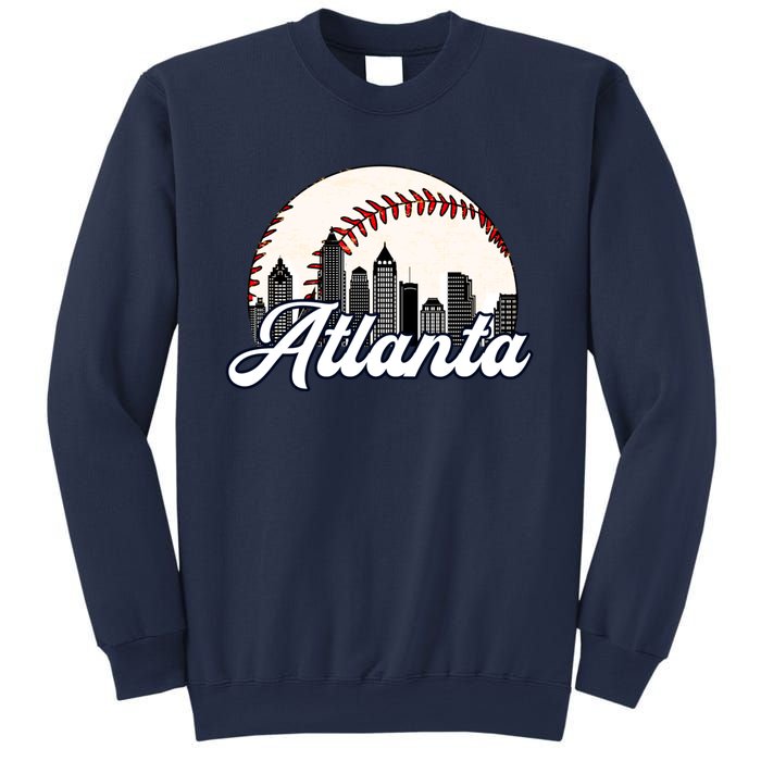 Vintage Atlanta Baseball Team Braves Sweatshirt