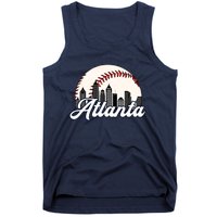 Vintage Atlanta Baseball Team Braves Tank Top