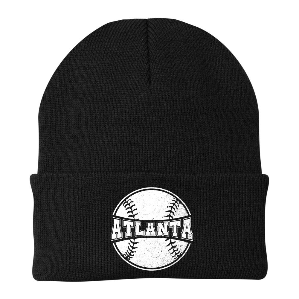 Vintage Atlanta Baseball Beanie