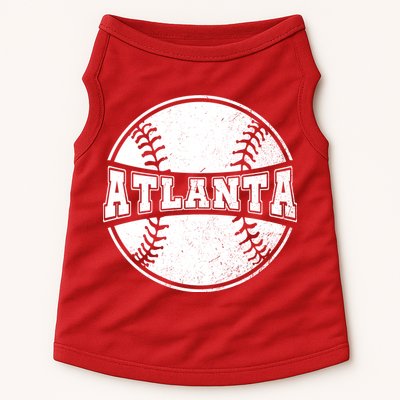 Vintage Atlanta Baseball Doggie Tank