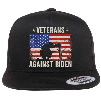 Veterans Against Biden Say Their Names Joe Anti Biden Flatbill Hat