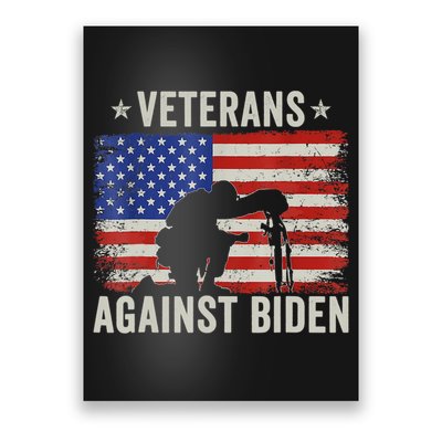 Veterans Against Biden Say Their Names Joe Anti Biden Poster