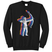 Vintage Archery Bow Hunting Tall Sweatshirt