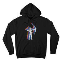 Vintage Archery Bow Hunting Tall Hoodie