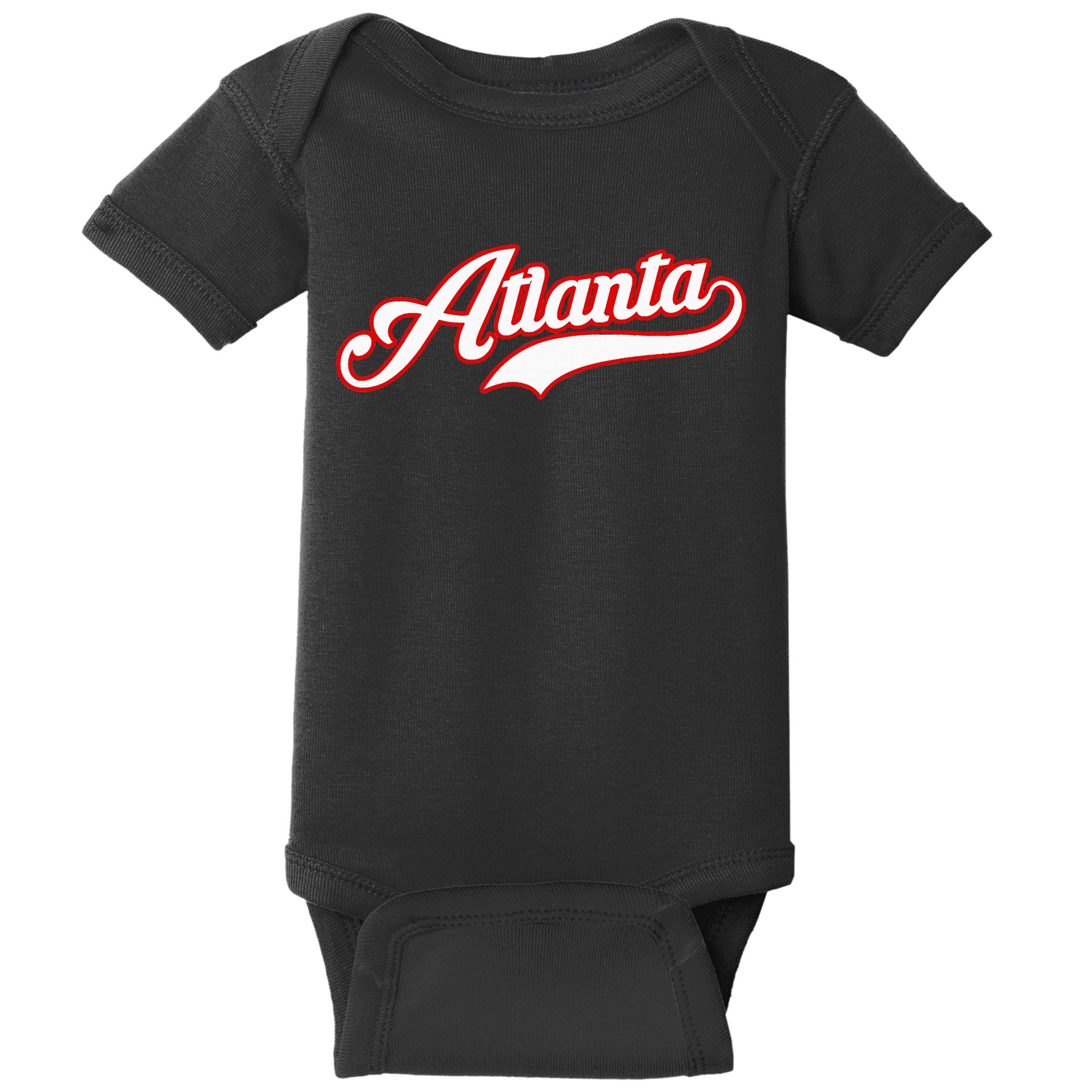 Vintage Atlanta Baseball Atl G.A.M.E.D.A.Y Baby Bodysuit