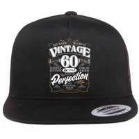 Vintage All Bark No Bite 60th Birthday Est 1965 Flatbill Hat