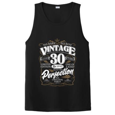 Vintage All Bark No Bite 30th Birthday Est 1995 PosiCharge Competitor Tank