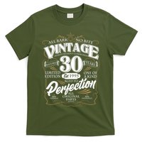Vintage All Bark No Bite 30th Birthday Est 1995 T-Shirt