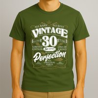 Vintage All Bark No Bite 30th Birthday Est 1995 T-Shirt