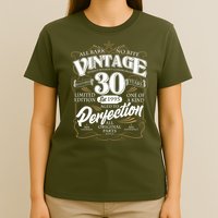 Vintage All Bark No Bite 30th Birthday Est 1995 T-Shirt
