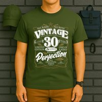 Vintage All Bark No Bite 30th Birthday Est 1995 T-Shirt