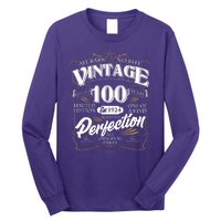 Vintage All Bark No Bite 100th Birthday Est 1924 Long Sleeve Shirt