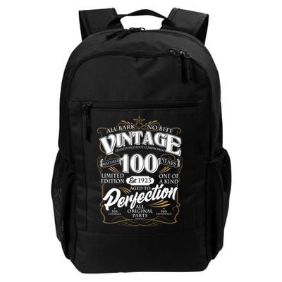 Vintage All Bark No Bite 100th Birthday Est 1923 Backpack