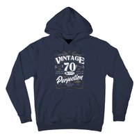 Vintage All Bark No Bite 70th Birthday Est 1953 Hoodie