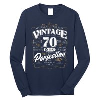 Vintage All Bark No Bite 70th Birthday Est 1953 Long Sleeve Shirt