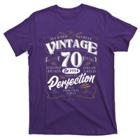 Vintage All Bark No Bite 70th Birthday Est 1954 T-Shirt