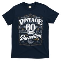 Vintage All Bark No Bite 60th Birthday Est 1963 T-Shirt