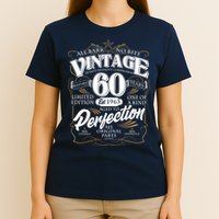 Vintage All Bark No Bite 60th Birthday Est 1963 T-Shirt