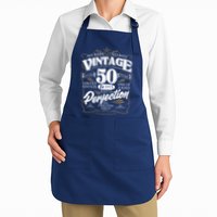Vintage All Bark No Bite 50th Birthday Est 1973 Apron