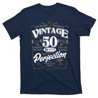 Vintage All Bark No Bite 50th Birthday Est 1973 T-Shirt