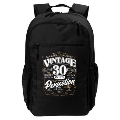 Vintage All Bark No Bite 30th Birthday Est 1994 Backpack