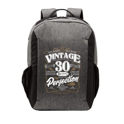 Vintage All Bark No Bite 30th Birthday Est 1994 Vector Backpack