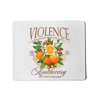 Violet Apothecary Basgiath War College Fourth Wing Bookish Mousepad