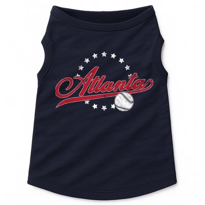 Vintage Atlanta Baseball Braves Doggie Tank