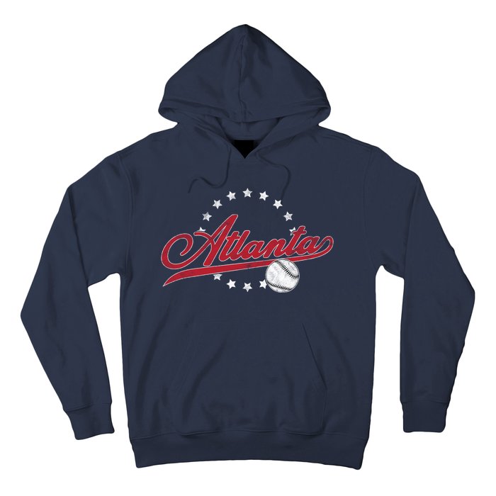 Vintage Atlanta Baseball Braves Hoodie