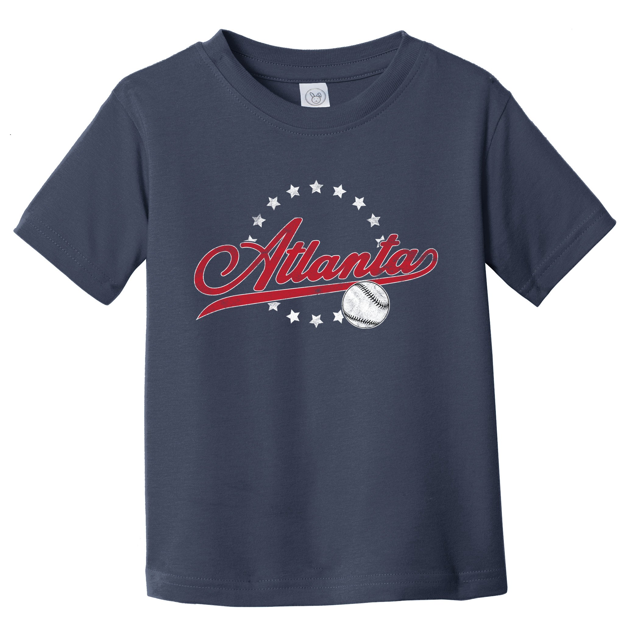 Vintage Atlanta Baseball Braves Toddler T-Shirt