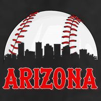 Vintage Arizona Baseball Player And Fans Beanie